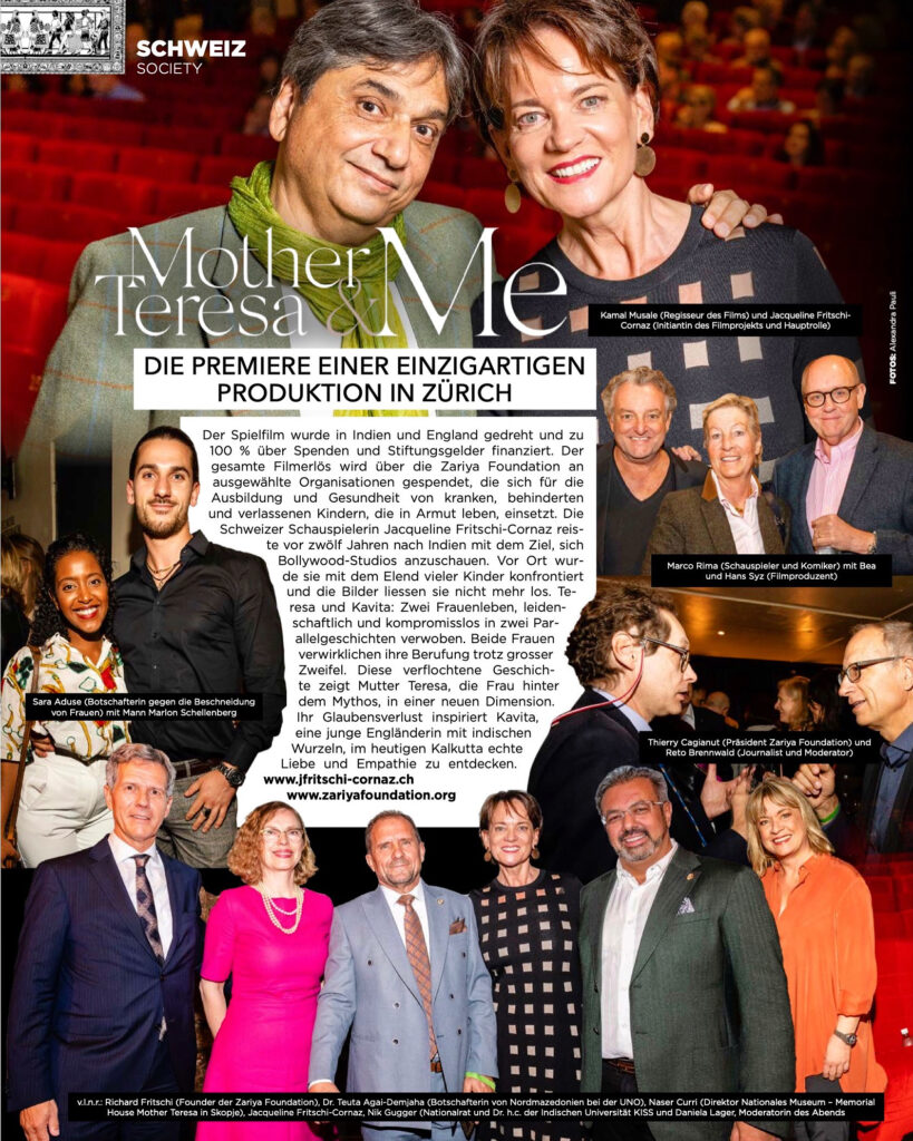 Jacqueline Fritschi-Cornaz in Zeitung Gala