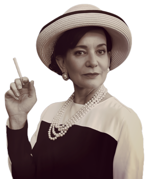 Jacqueline Fritschi-Cornaz in Chanel 5